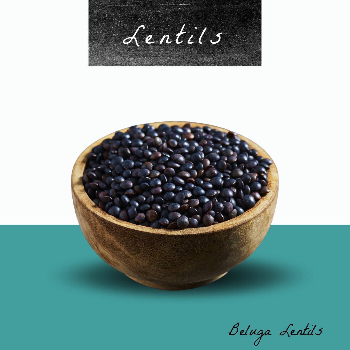 Beluga Black Lentils - Sprout Seeds