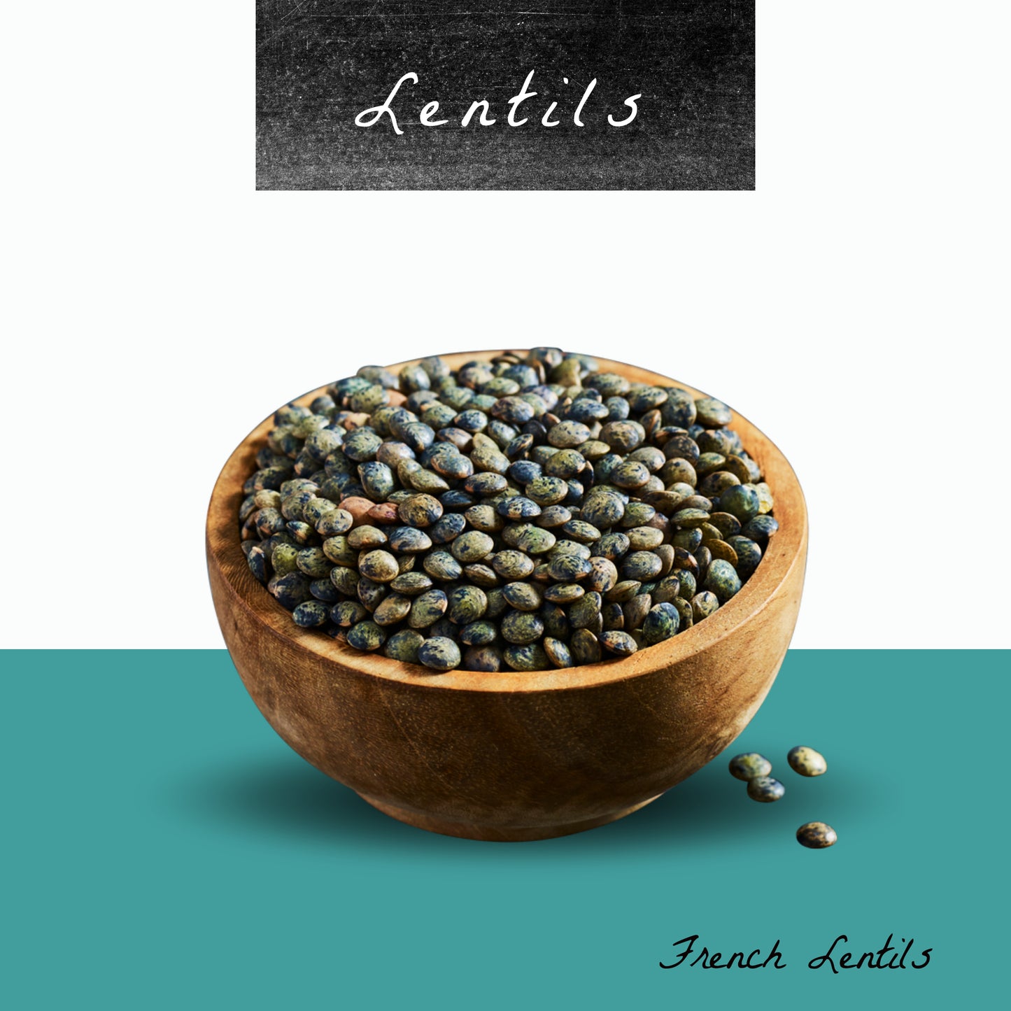 French Green Lentils - Sprout Seeds